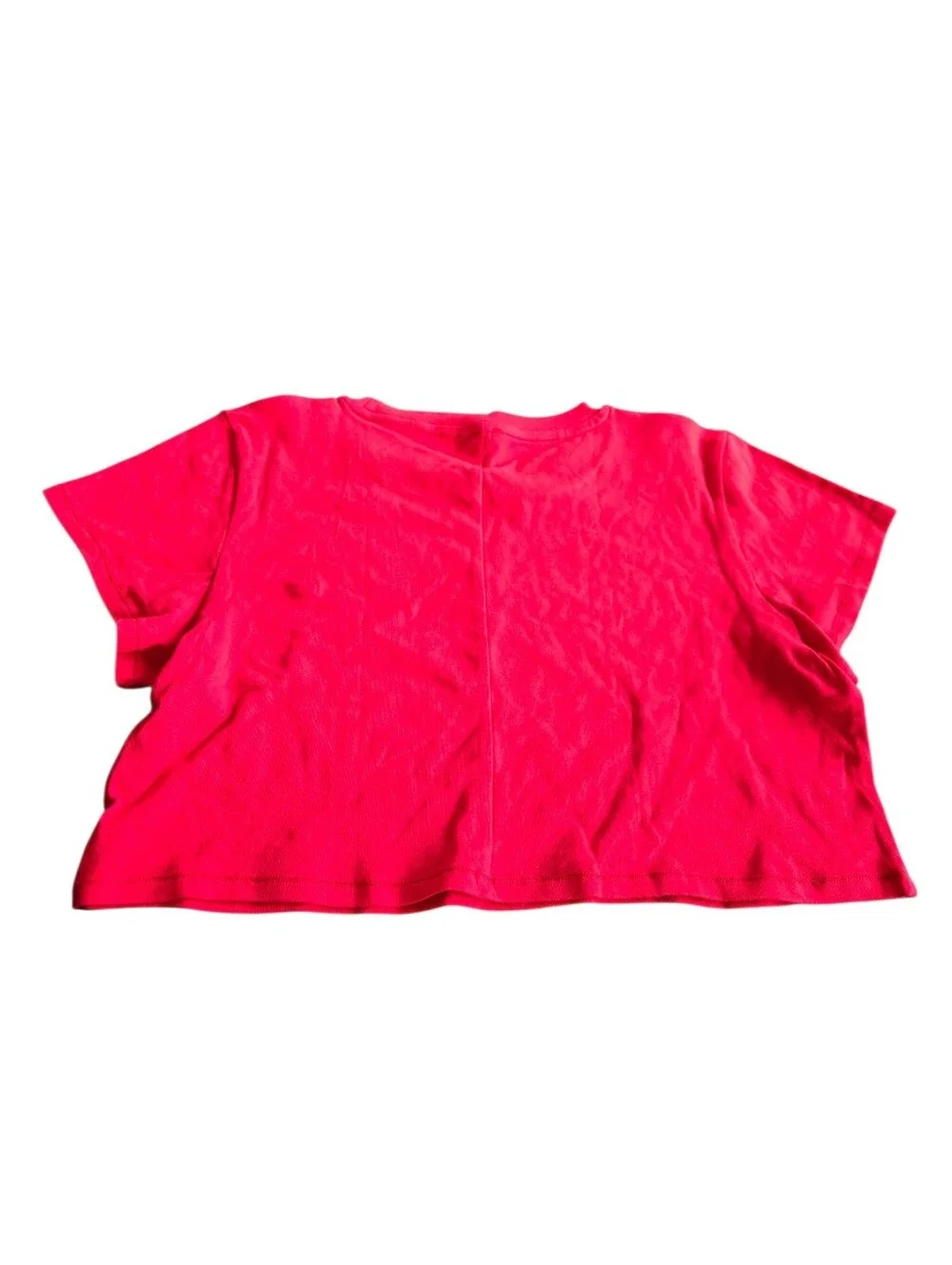 Free People Intimately NWT Red Just Friends Crop Top